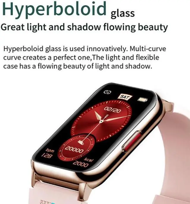 Alt view image 5 of 7 - LOANIY H76 Heart Rate Detection Waterproof Smart Watch (Black)