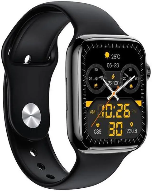 Alt view image 7 of 7 - i7 pro+ VIP 1.75 inch TFT Screen Smart Watch, Support Bluetooth Dial/Sleep Monitoring (Grey)