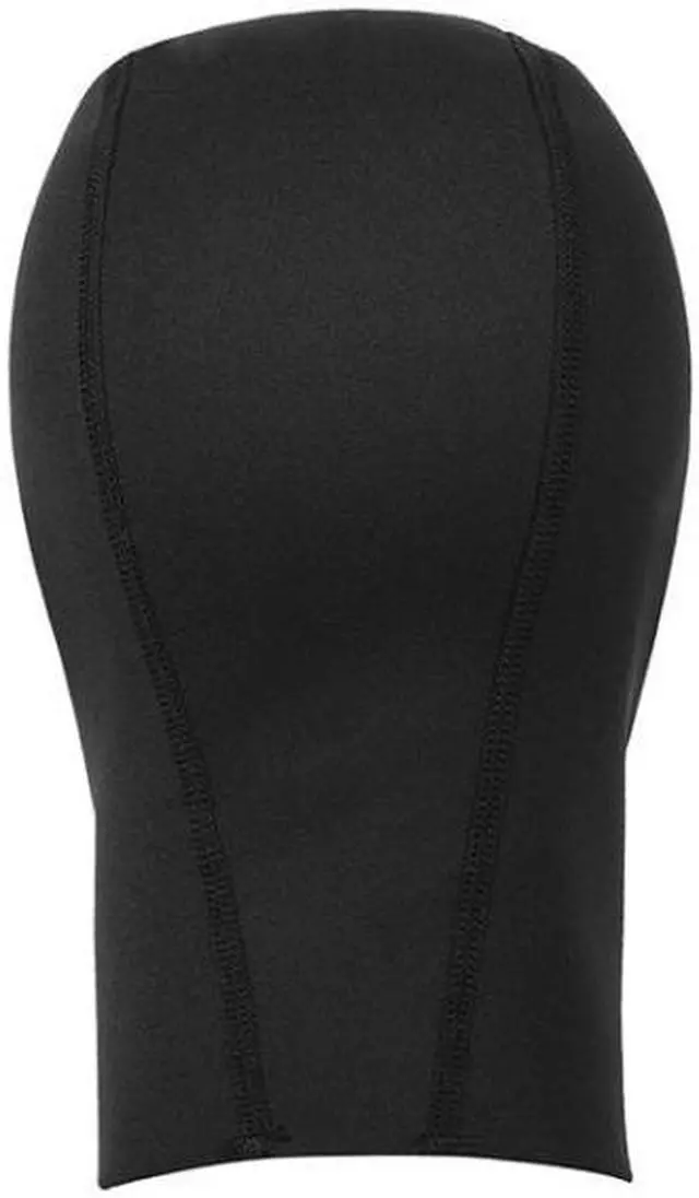 Alt view image 4 of 6 - DIVE & SAIL DH-002 1mm Men and Women Swimming Caps Sunscreen Diving Cap Surfing Diving Headgear 1MM Size: M (Black)