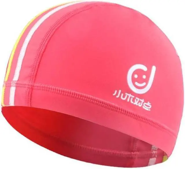 Main image of 1101 Middle Age Children Deepen Summer Sun Protection Swimming Caps 1101 (Pink) (Pink)