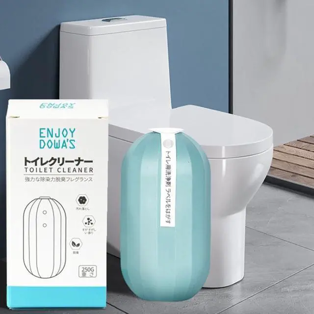 Alt view image 2 of 7 - ENJOY DOWAS Toilet Cleaning Magic Box Household Blue Bubble Deodorizer (Blue Bottle)