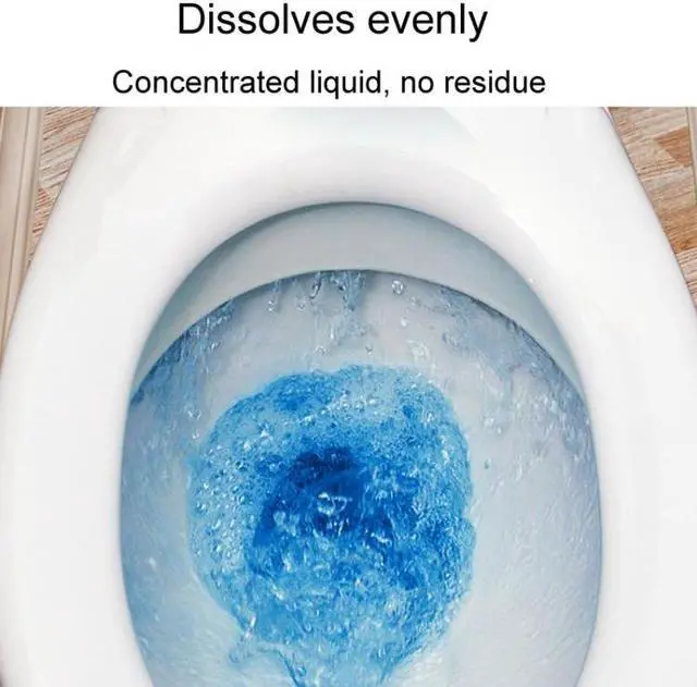 Alt view image 3 of 7 - ENJOY DOWAS Toilet Cleaning Magic Box Household Blue Bubble Deodorizer (Blue Bottle)
