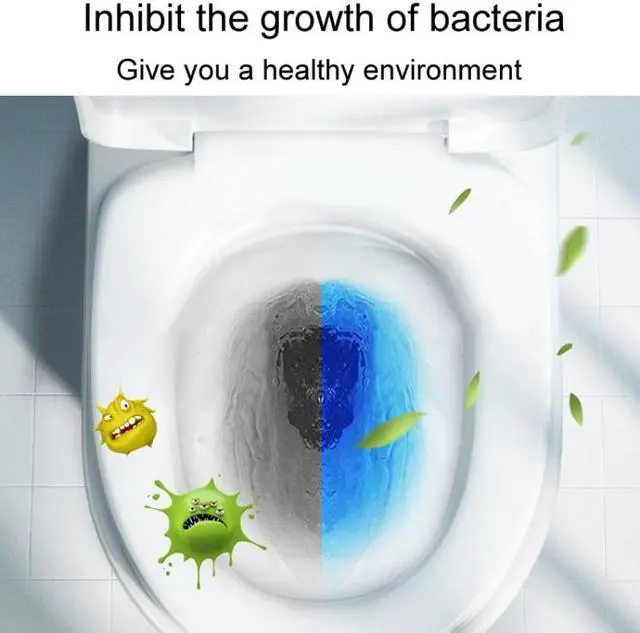 Alt view image 4 of 7 - ENJOY DOWAS Toilet Cleaning Magic Box Household Blue Bubble Deodorizer (Blue Bottle)