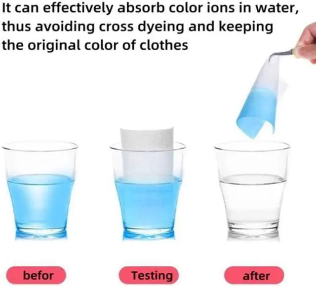 Alt view image 4 of 6 - 35pcs /Box KINBATA Anti-Dyeing And Anti-Color Transfer Laundry Color Absorbent Tablets