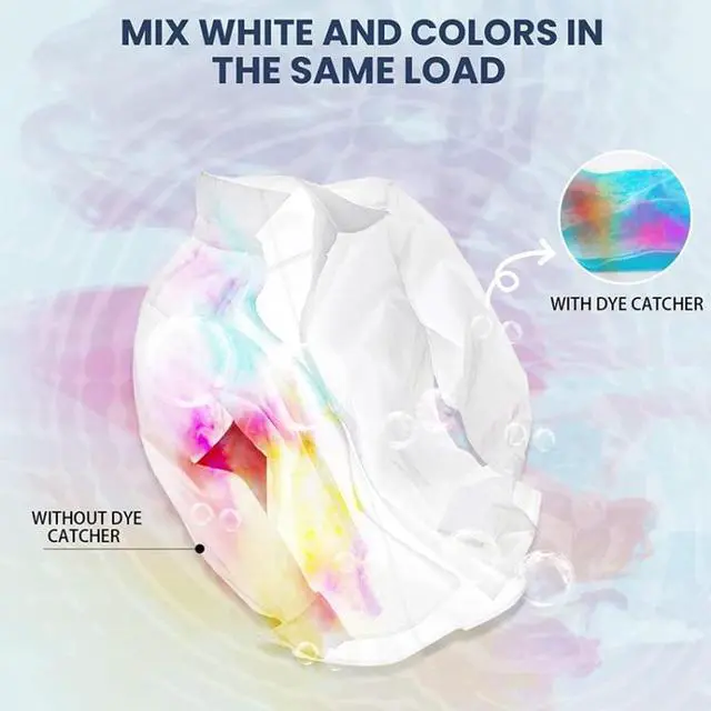 Alt view image 6 of 6 - 35pcs /Box KINBATA Anti-Dyeing And Anti-Color Transfer Laundry Color Absorbent Tablets