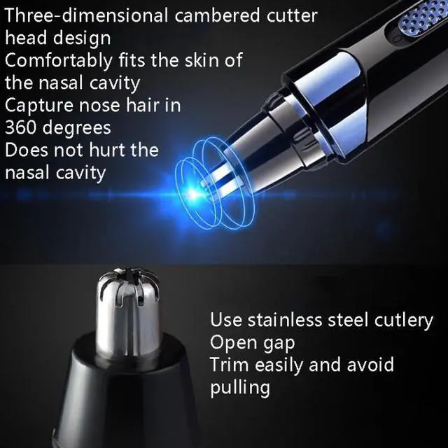 Alt view image 5 of 7 - Sportsman SM-526 4 In 1 Electric Shaver To Shave Nose Hair Lettering And Sideburn Trimmer, Product specifications: USB USB