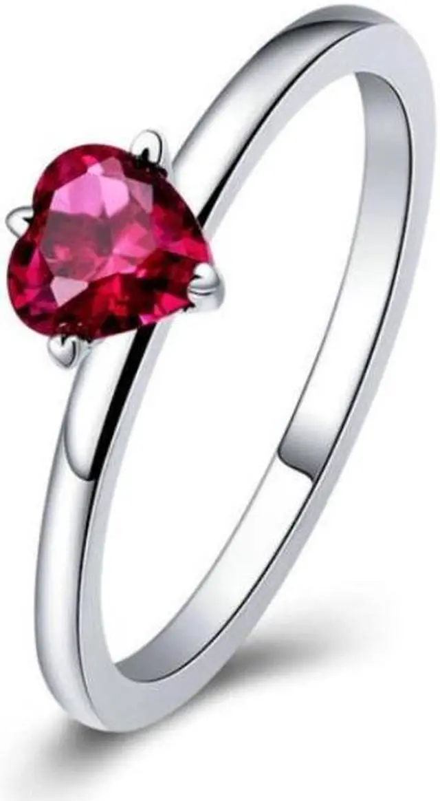 Alt view image 2 of 7 - S925 Sterling Silver Ring Heartbeat Fashion Ring 6