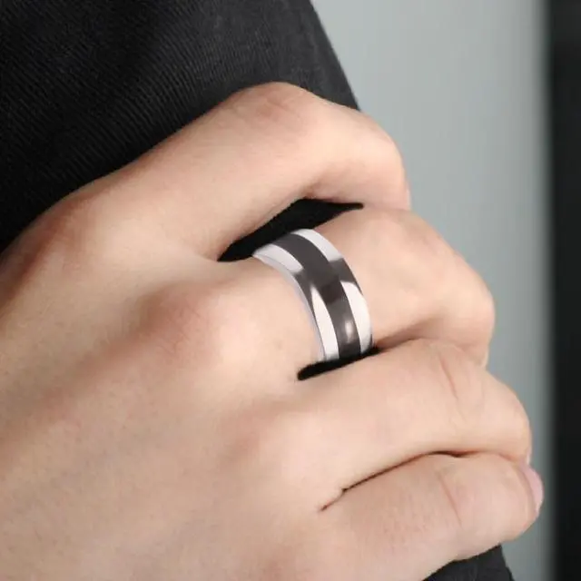 Alt view image 4 of 5 - Magnetic Ring for Magic Trick (Silver)