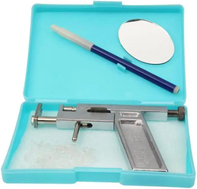 Alt view image 5 of 6 - Professional Ear Piercing Gun with Mirror(Silver)