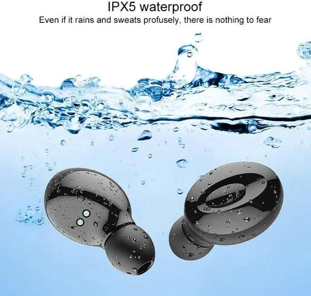 Alt view image 6 of 7 - XG13 Bluetooth 5.0 TWS Mini Stereo Wireless Bluetooth Earphone (White)