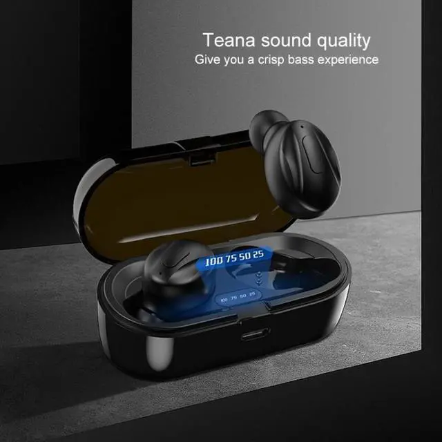 Alt view image 7 of 7 - XG13 Bluetooth 5.0 TWS Mini Stereo Wireless Bluetooth Earphone (White)