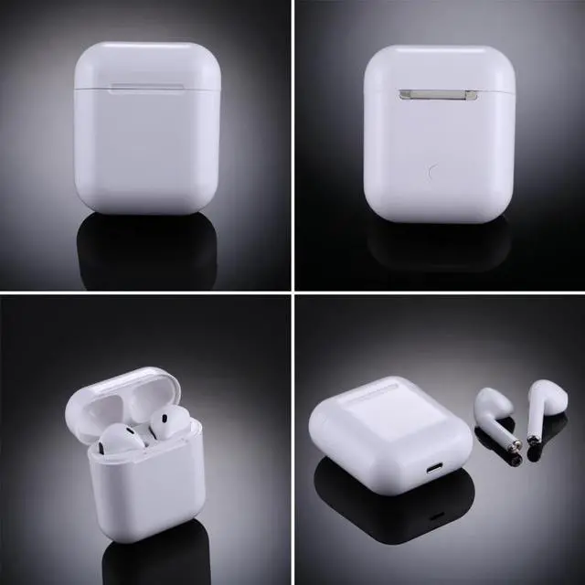 Alt view image 5 of 7 - Universal Dual Wireless Bluetooth 5.0 TWS Earbuds Stereo Headset In-Ear Earphone with Charging Box, For iPad, iPhone, Galaxy, Huawei, Xiaomi, LG, HTC and Other Bluetooth Enabled Devices(Whit