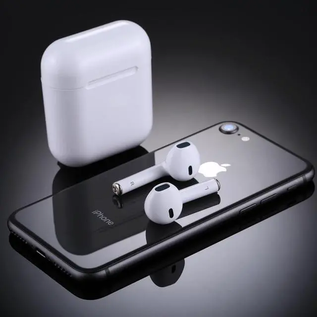 Alt view image 6 of 7 - Universal Dual Wireless Bluetooth 5.0 TWS Earbuds Stereo Headset In-Ear Earphone with Charging Box, For iPad, iPhone, Galaxy, Huawei, Xiaomi, LG, HTC and Other Bluetooth Enabled Devices(Whit