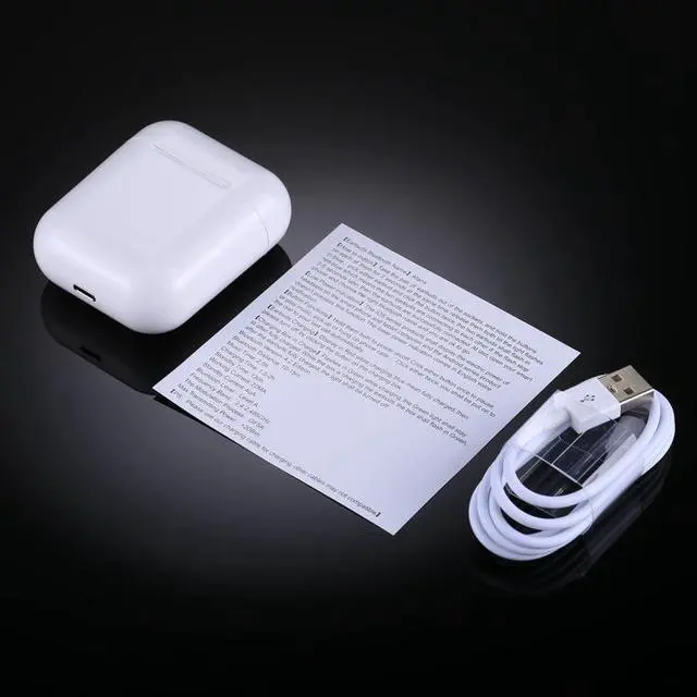 Alt view image 7 of 7 - Universal Dual Wireless Bluetooth 5.0 TWS Earbuds Stereo Headset In-Ear Earphone with Charging Box, For iPad, iPhone, Galaxy, Huawei, Xiaomi, LG, HTC and Other Bluetooth Enabled Devices(Whit