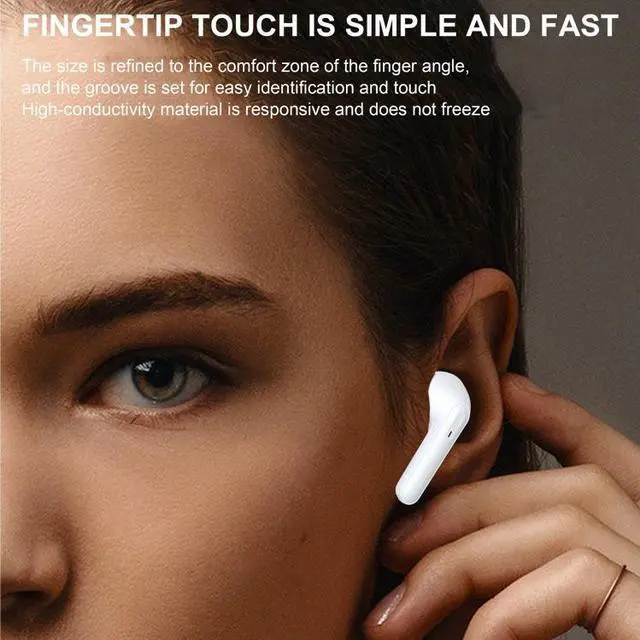 Alt view image 6 of 7 - HAMTOD CS121 Stereo TWS Wireless Bluetooth Earphone (Black)