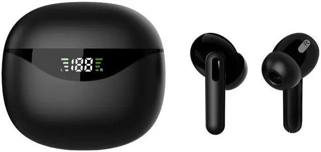 Alt view image 7 of 7 - HAMTOD CS121 Stereo TWS Wireless Bluetooth Earphone (Black)