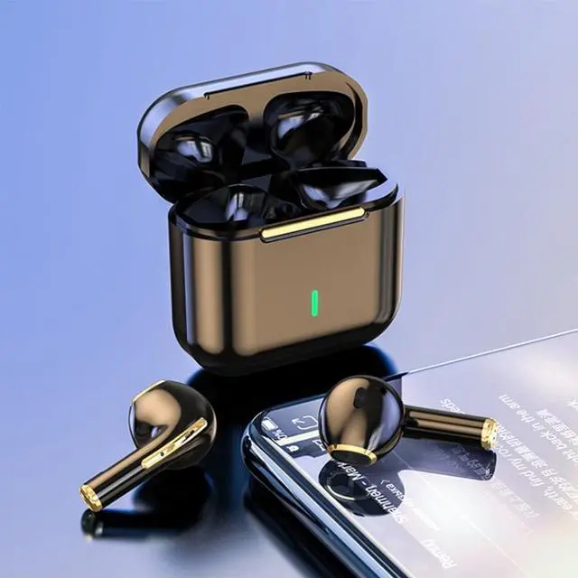 Alt view image 7 of 7 - HXSJ Air-S4 Bluetooth 5.1 True Wireless HiFi Stereo Earphones with Charging Case (Black)