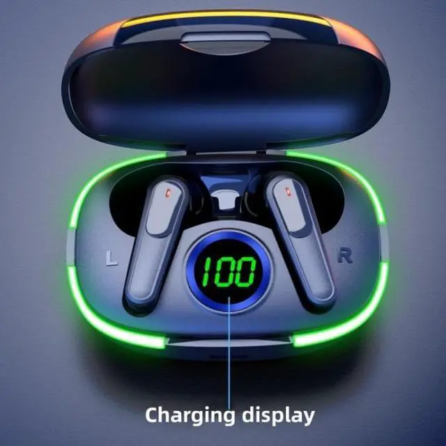 Alt view image 5 of 6 - PRO80 Dual-Ear Wireless TWS Bluetooth Earphone Mini Sports Noise Reduction Game Earphone, Size:PRO80
