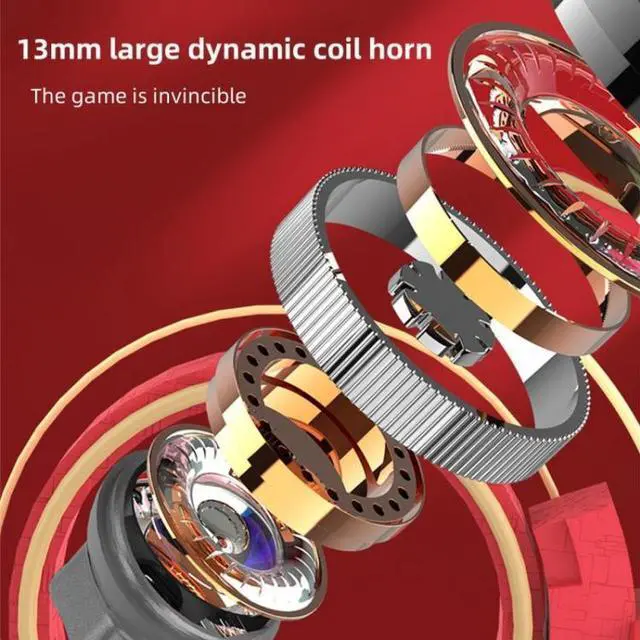 Alt view image 5 of 7 - SP23 TWS Wireless Earphones Game Headset Noise Reduction HIFI Stereo Earbuds OPP Bag