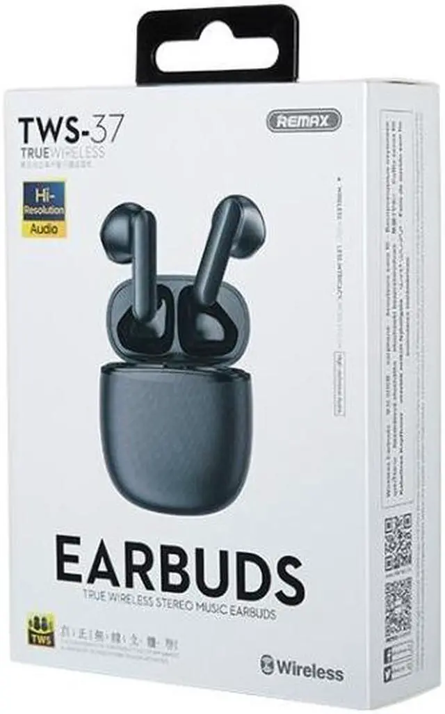 Alt view image 3 of 7 - Remax TWS-37 Bluetooth 5.1 True Wireless Stereo Music Bluetooth Earphone(White) (White)