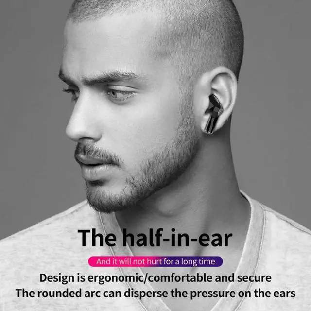 Alt view image 4 of 7 - ZEALOT T3 Bluetooth 5.0 TWS Wireless Bluetooth Earphone with Charging Box, Support Touch & Call & Power Display (White)