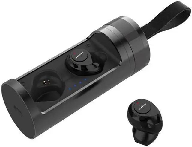 Alt view image 2 of 5 - SARDiNE F8 TWS Bluetooth V5.0 Wireless Stereo Earphones with Charging Box (Rose Gold)