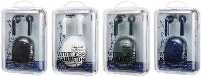 Alt view image 3 of 6 - Remax TWS-23 Bluetooth 5.0 Magnetic True Wireless Stereo Bluetooth Earphone(White) (White)