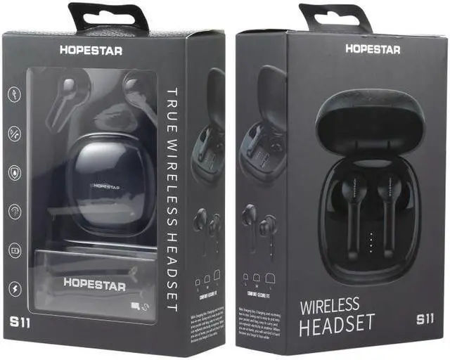 Alt view image 5 of 7 - HOPESTAR S11 Bluetooth 5.0 True Wireless Bluetooth Earphone (White)