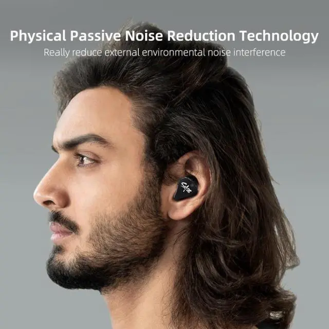 Alt view image 5 of 7 - KZ SA08 Wireless Four-unit 5BA Balance Armature Bluetooth In-ear TWS Earphone, Size:SA08 (Black)