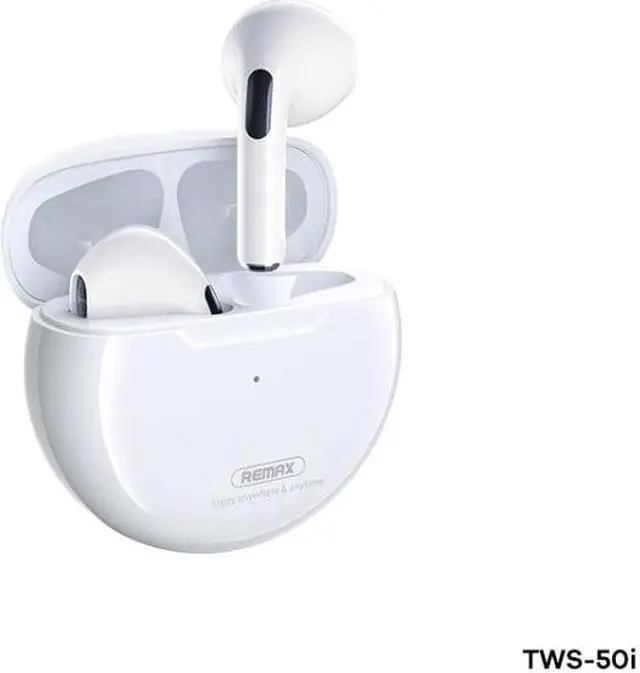 Alt view image 2 of 4 - Remax TWS-50i Bluetooth 5.1 True Wirelss Stereo Music Bluetooth Earphone, Size:White (White)