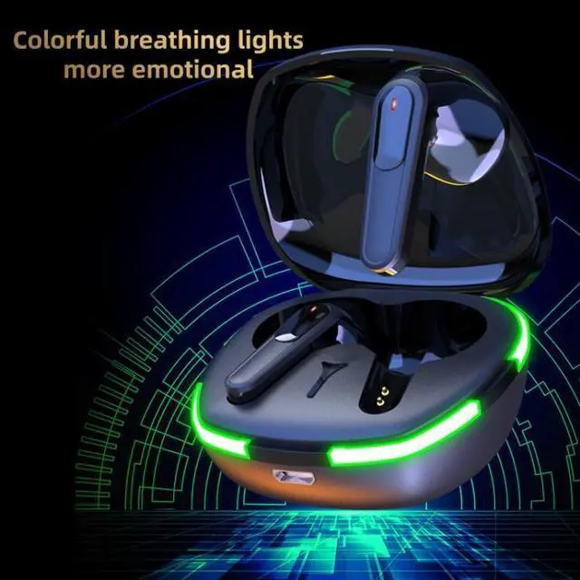 Alt view image 6 of 6 - PRO60 Dual-Ear Wireless TWS Bluetooth Earphone Mini Sports Noise Reduction Game Earphone, Size:PRO60