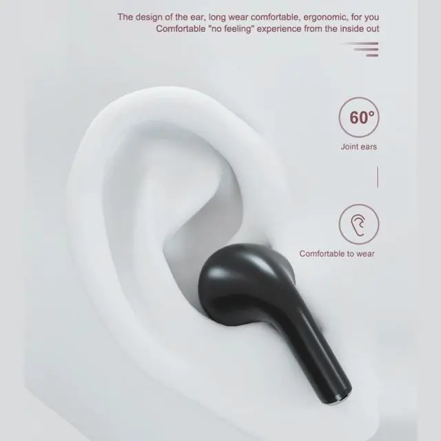 Alt view image 3 of 7 - T&G TG13 TWS In-ear Stereo Touch Wireless Bluetooth Earphone (Black)