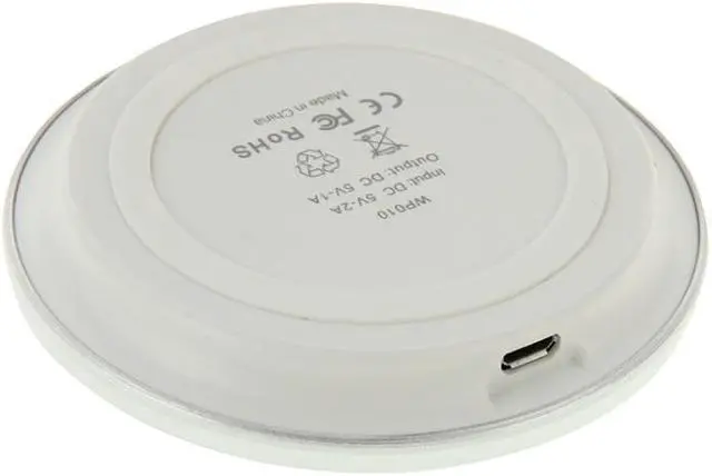 Alt view image 5 of 7 - FANTASY wireless charger  for iPhone 8 / 8 Plus / X &  All QI Standard Compatible Devices Galaxy S5 / S4 / Note 4 / 3, etc (Black)