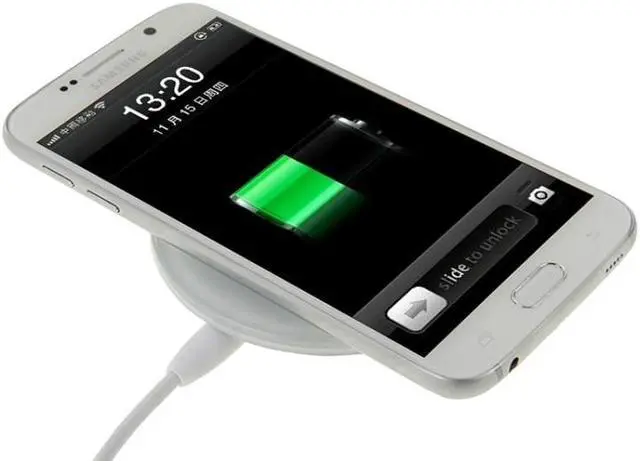 Alt view image 2 of 7 - FANTASY wireless charger  for iPhone 8 / 8 Plus / X &  All QI Standard Compatible Devices Galaxy S5 / S4 / Note 4 / 3, etc (Black)
