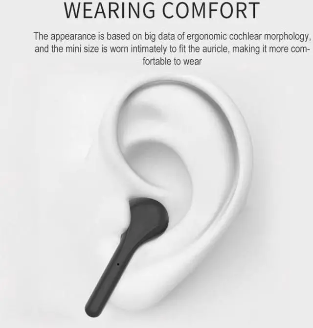 Alt view image 4 of 7 - K88 Bluetooth 5.0 TWS Touch Binaural Wireless Stereo Sports Bluetooth Earphone with Charging Box (Black)