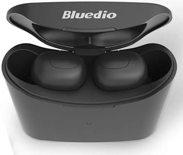 Alt view image 2 of 7 - Bluedio TWS T-elf Bluetooth Version 5.0 In-Ear Bluetooth Headset with Headphone Charging Cabin (Black)