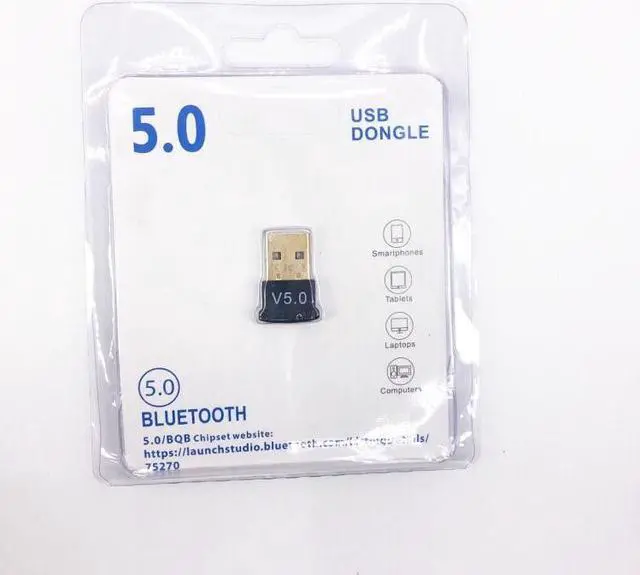 Alt view image 3 of 7 - 3 PCS Bluetooth V5.0 Adapter Computer Notebook USB Bluetooth Keyboard Audio Receiver