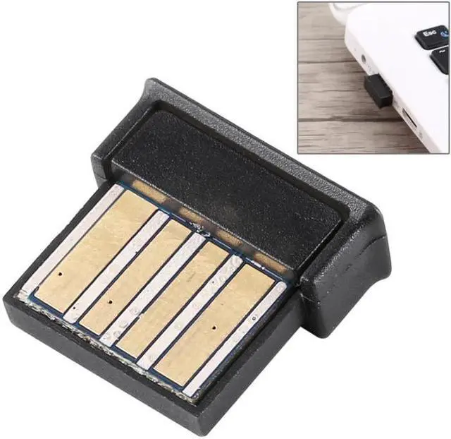 Main image of Ultra Mini Bluetooth 4.0 USB Dongle, Transmission Distance: 30m