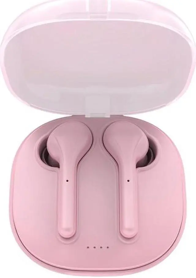 Main image of K88 Bluetooth 5.0 TWS Touch Binaural Wireless Stereo Sports Bluetooth Earphone with Charging Box (Pink)