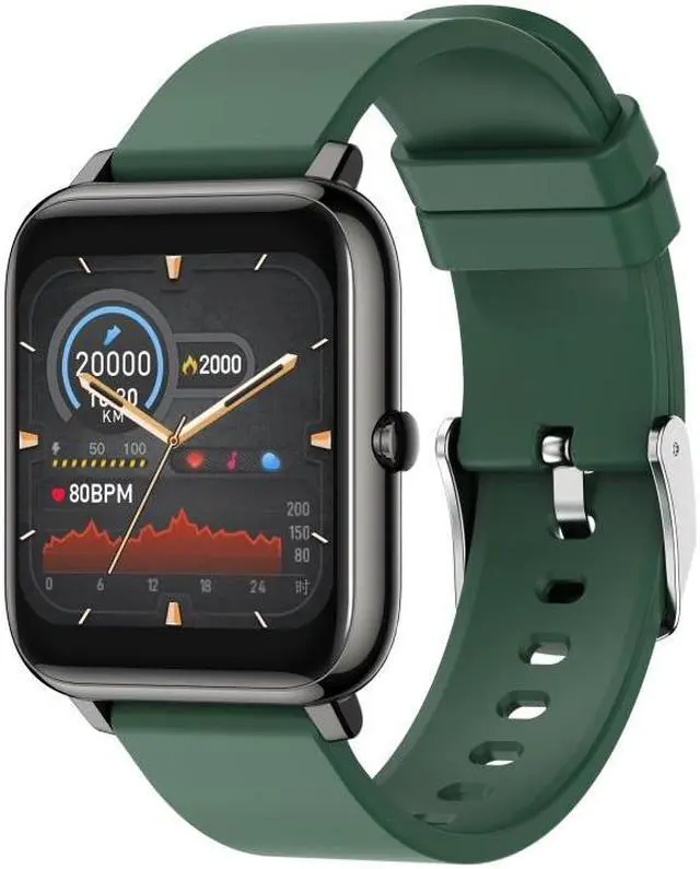 Main image of Rogbid Rowatch 1 1.4 inch IPS Screen Smart Watch, Support Blood Pressure Monitoring/Sleep Monitoring (Green)
