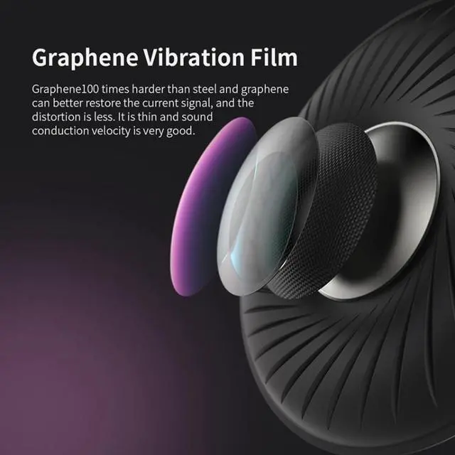 Alt view image 6 of 7 - QKZ CK9 HiFi In-ear Four Unit Sports Music Headphones (Black)