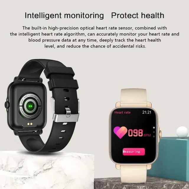 Alt view image 7 of 7 - GT30 1.69 inch TFT Screen Smart Watch, Steel Bnad IP67 Waterproof Support Bluetooth Call / Multiple Sports Modes Steel Bnad (Silver)