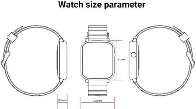 Alt view image 3 of 7 - SMA-F1 1.3 inch TFT Full Touch Screen IP68 Waterproof Smart Sports Watch, Support Dynamic Heart Rate & Blood Pressure & Sleep Detection / Bluetooth / Alarm Clock / Photo Control (Rose Gold)