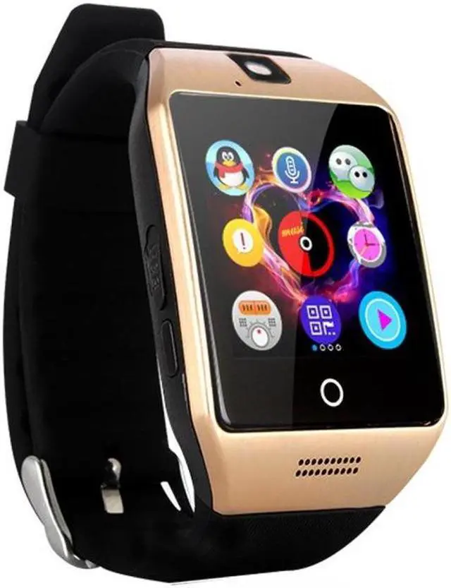 Alt view image 3 of 7 - Q18S 1.54 inch IPS Screen MTK6260A Bluetooth 3.0 Smart Watch Phone, Pedometer / Sedentary Reminder / Sleeping Monitor / Anti-Loss / Remote Camera / GSM / 0.3M Camera (Style 1)