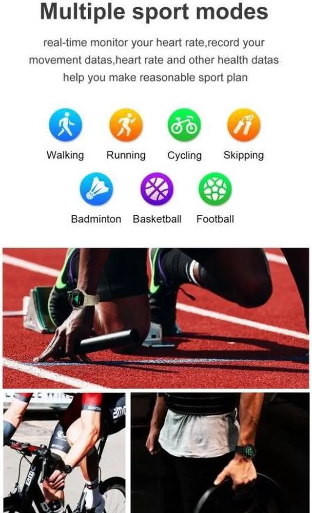 Alt view image 5 of 7 - K22 1.28 inch IPS Screen Smart Watch, Support Menstrual Cycle Reminder / Bluetooth Call / Sleep Monitoring (Grey)