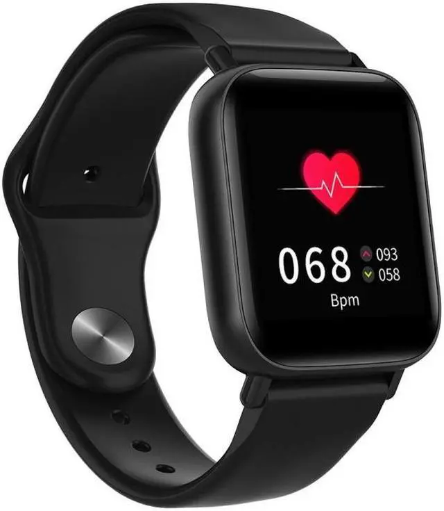 Alt view image 3 of 7 - Q10 Fashion Smart Sports Watch, 1.3 inch TFT Screen, IP67 Waterproof, Support Heart Rate / Blood Pressure Monitoring / Sleep Monitoring / Sedentary Reminder (Black)