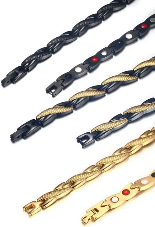 Alt view image 4 of 4 - CNC-004 Thick Necklace Magnet Men Necklace Jewelry CNC-004(Black) (Black)