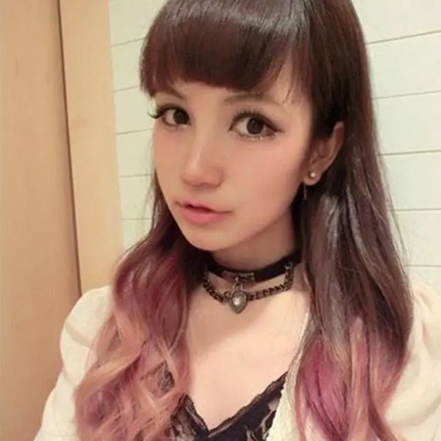 Alt view image 6 of 7 - European and American Harajuku Punk Heart-shape Lock Leather Collar Choker Bracelet, Random Color Delivery