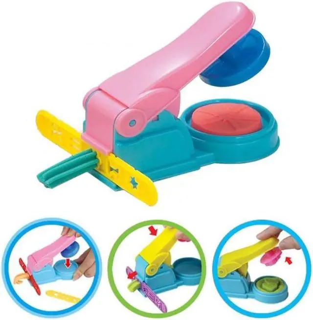 Alt view image 2 of 6 - 3D Color Clay Tool Clay Mud Noodle Machine Color Mud Mold Children's Handmade Toys 3D Color Clay Handmade Toys