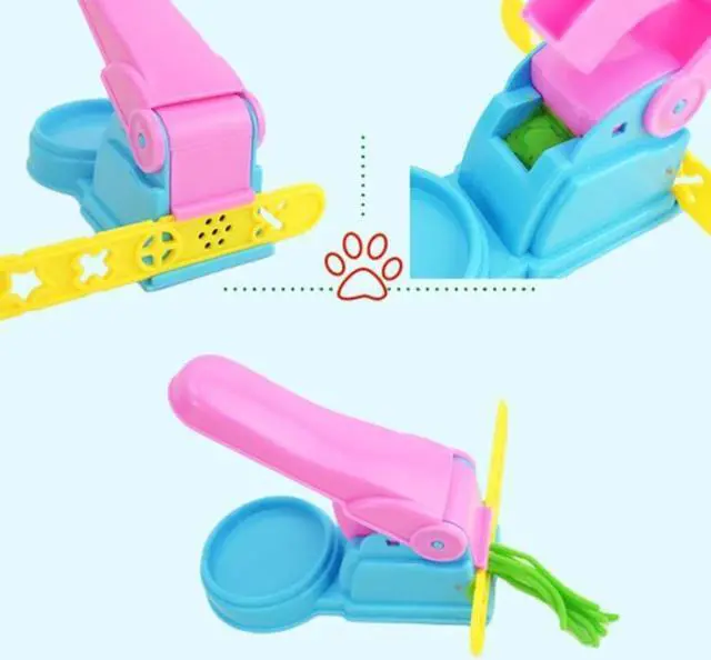 Alt view image 5 of 6 - 3D Color Clay Tool Clay Mud Noodle Machine Color Mud Mold Children's Handmade Toys 3D Color Clay Handmade Toys